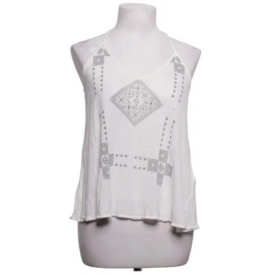 Tank Top (White) from Roxy Elastane, Viscose