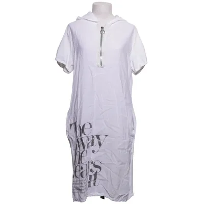 Hood dress (White) from New Collection