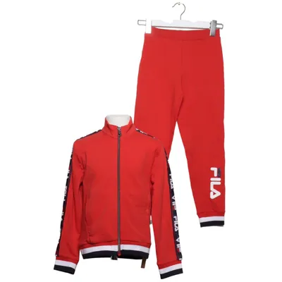 Ensemble de sport (Rouge, Blanc, Noir) de Fila Coton, Élasthane