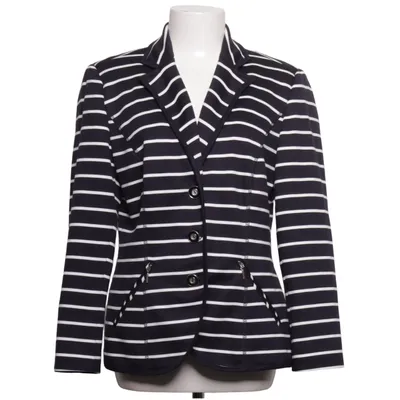 Blazer (Blauw, Wit) van Caro Elastaan, Polyester, Viscose