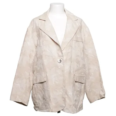 Kavaj (Beige) från Street Bomull, Linne, Viskos