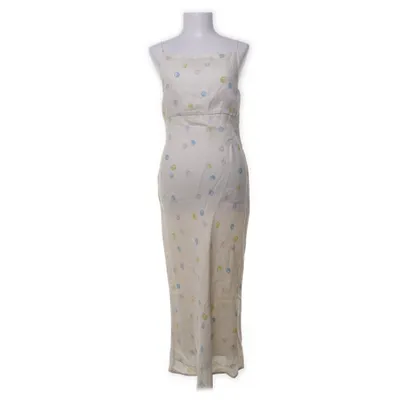 Maxi jurk (Beige, Meerkleurig) van Jackpot Linnen