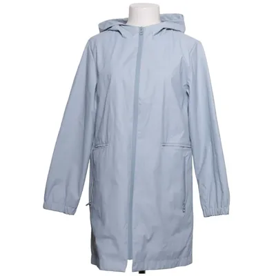Regenmantel (Blau) von Zara Basic Outerwear Baumwolle, Polyester