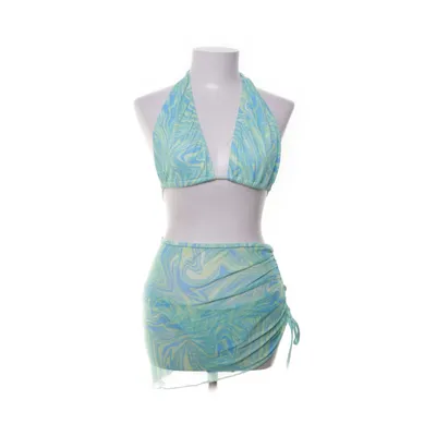 Badset (Grön, Blå) från Shein Polyester, Elastan