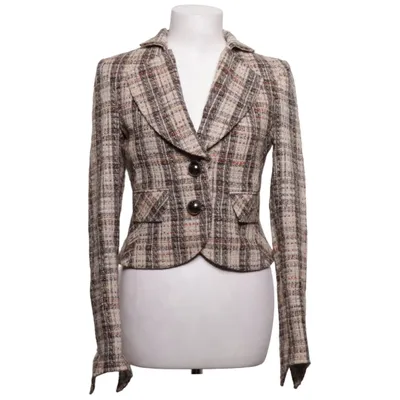 Blazer (Beige, Brown) from Hera Wool