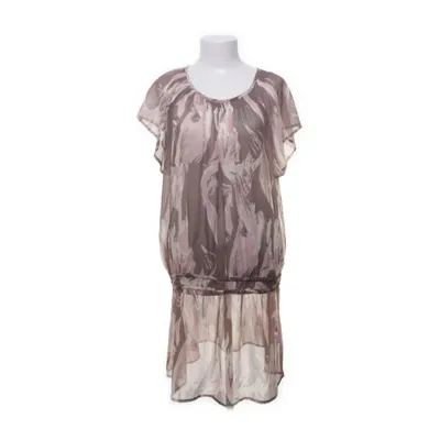 Dress (Beige, Multicolored) from Think Positive Polyester