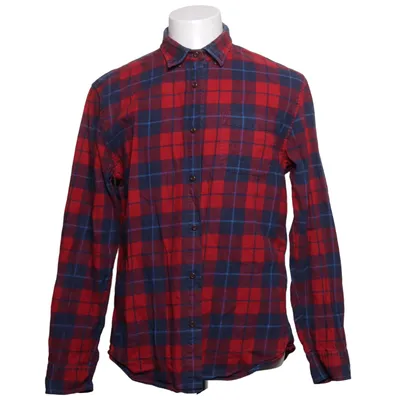 Chemise en flanelle (Rouge, Bleu) de Giordano Coton