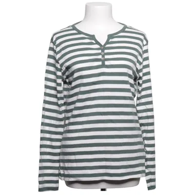 Lange mouwen shirt (Groen, Wit) van Brookshire Katoen