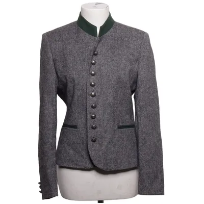 Blazer (Gray, Green) from Sonnblick Polyester, Wool