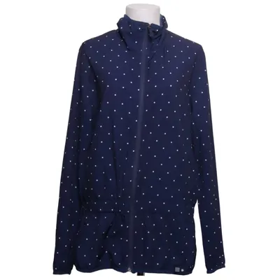 Sports jacket (Blue, White) from Mads Nørgaard Elastane, Polyester