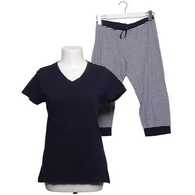 Pyjama (Blauw, Wit) van Queentex Organisch katoen