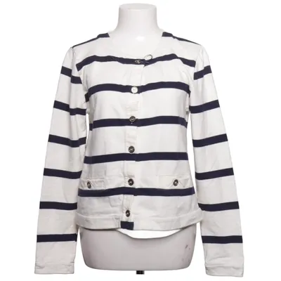 Cardigan (Blanc, Bleu) de Emma och Malena Coton