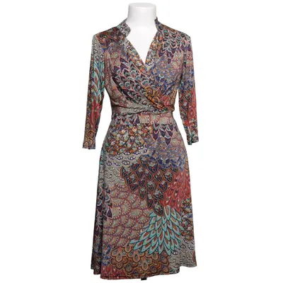 Robe (Bleu, Multicolore) de Stockholms Klänningsfabrik Élasthane, Polyester