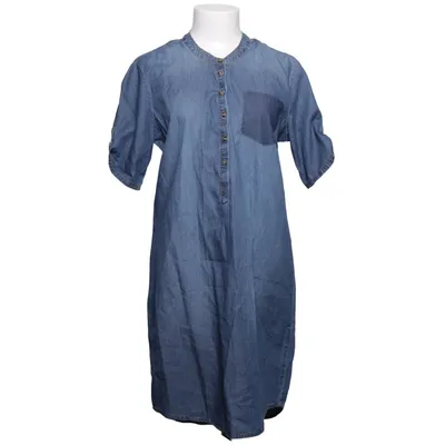 Denim jurk (Blauw) van Jacqueline de Yong Katoen