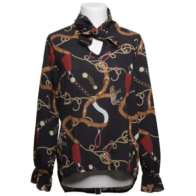 Omlottblus (Svart, Guldfärgad, Röd) från Co-Ika Elastan, Polyester