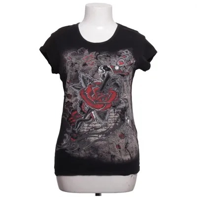 T-shirt (Svart, Röd, Flerfärgad) från Amisu Bomull