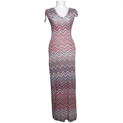Maxi dress (Red, Blue, White, Multicolored) from Camaïeu