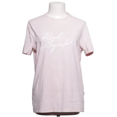 T-shirt (Rose) de Karl Lagerfeld Coton, Élasthane