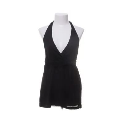 Halter neck top (Black) from Lindex Viscose