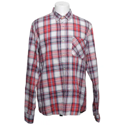Overhemd (Rood, Blauw, Wit) van Vailent Clothing Katoen