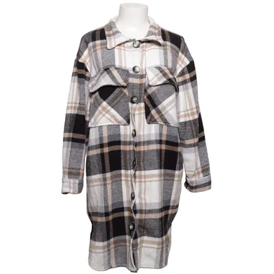 Överskjorta (Svart, Vit, Beige) från MXO Akryl, Återvunnen polyester