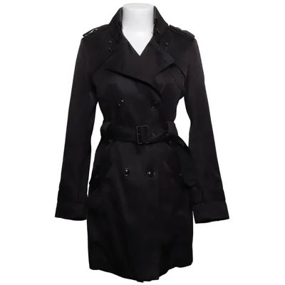 Trenchcoat (Svart) från Chicet Jeune Polyester