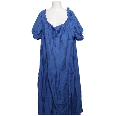 Långklänning (Blå) från H&M Viskos, Polyamid, Bomull