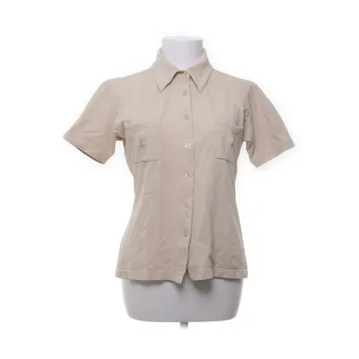 Korte mouwen shirt (Beige) van SAND Katoen