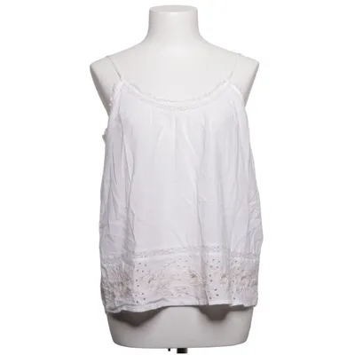 Tanktop (Wit) van Abercrombie & Fitch Katoen, Polyester