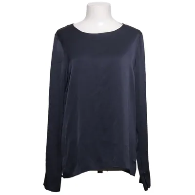 Blouse (Blue) from Ahlvar Gallery Elastane, Silk