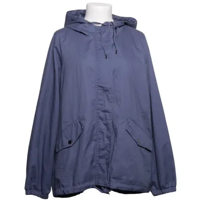 Jacket (Blue) from Zizzi Cotton, Polyester