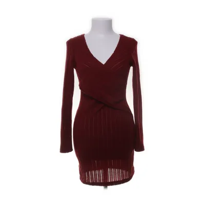 Klänning (Röd) från Shein Elastan, Polyester