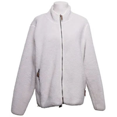 Fleecejakke (Hvid) fra Strøva Polyester