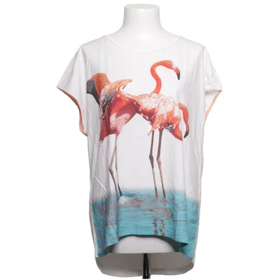 T-shirt (Wit, Roze, Blauw) van Marc Cain Katoen