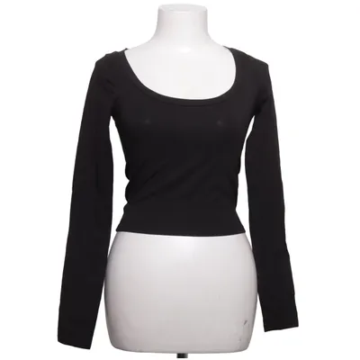 T-shirt à manches longues (Noir) de Organic Basics Élasthane, Coton biologique, Tencel