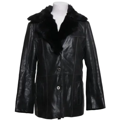 Ledermantel (Schwarz) von Rock'n Blue Leder, Polyester