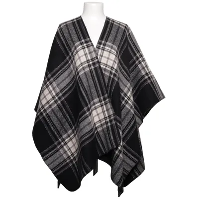 Poncho (Black, White, Gray) from Steve Madden