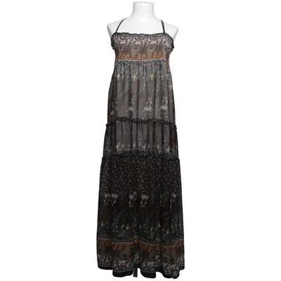 Maxikleid (Schwarz, Braun, Mehrfarbig) von Full Fashion