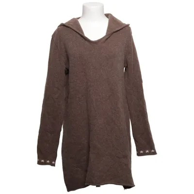 Hoodiekjole (Brun) fra Florence Design Polyamid, Uld
