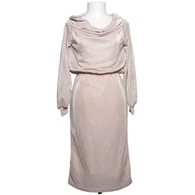 Aftonklänning (Beige) från Valerie Metallfiber, Nylon