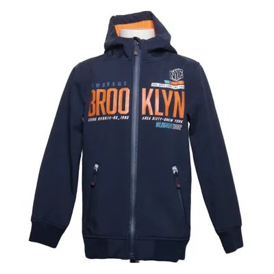 Softshell jacket (Blauw, Oranje) van Dopo Dopo Boys Elastaan, Polyester
