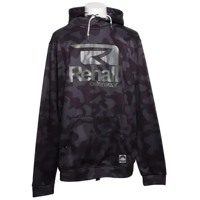 Sweat à capuche (Gris, Noir) de Rehall Polyester