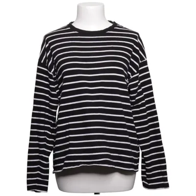 Lange mouwen shirt (Zwart, Wit) van Pull & Bear Katoen