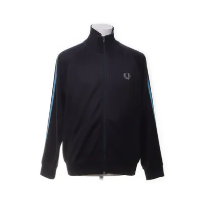 Fleecejacka (Blå) från Fred Perry Bomull, Polyester, Viskos