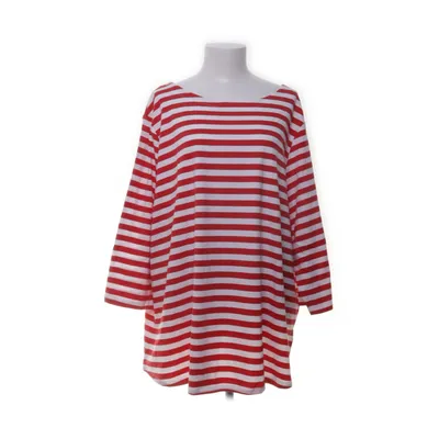 Langærmet t-shirt (Rød, Hvid) fra BPC Bonprix Collection Bomuld, Elastan