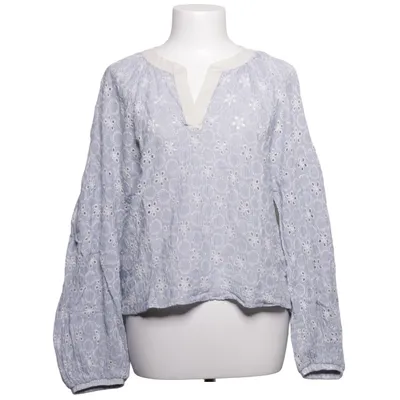 Blouse (Blue, White) from Studio Anneloes Cotton, Elastane, Polyamide