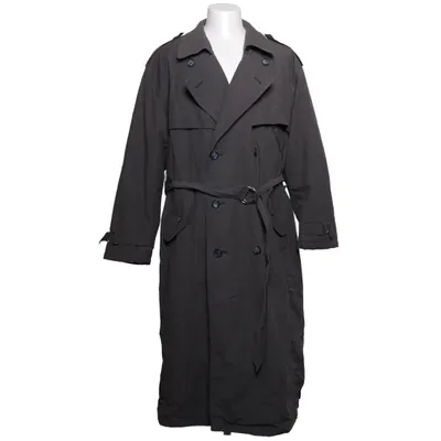 Trench coat (Gray) from Brandt Cotton, Polyester