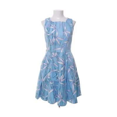 Jurk (Blauw, Lila, Wit) van Closet London Katoen, Elastaan