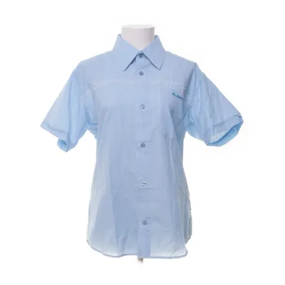 Short sleeve shirt (Blue, White) from Blend of America Cotton