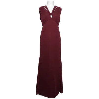 Robe longue (Violet) de Vera Wang Acétate, Polyester